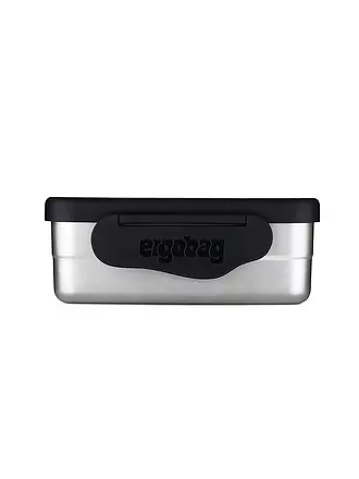 ERGOBAG | Lunchbox Edelstahl schwarz | 
